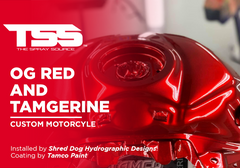 OG RED AND TAMGERINE | TAMCO PAINT | CUSTOM MOTORCYLE - The Spray Source