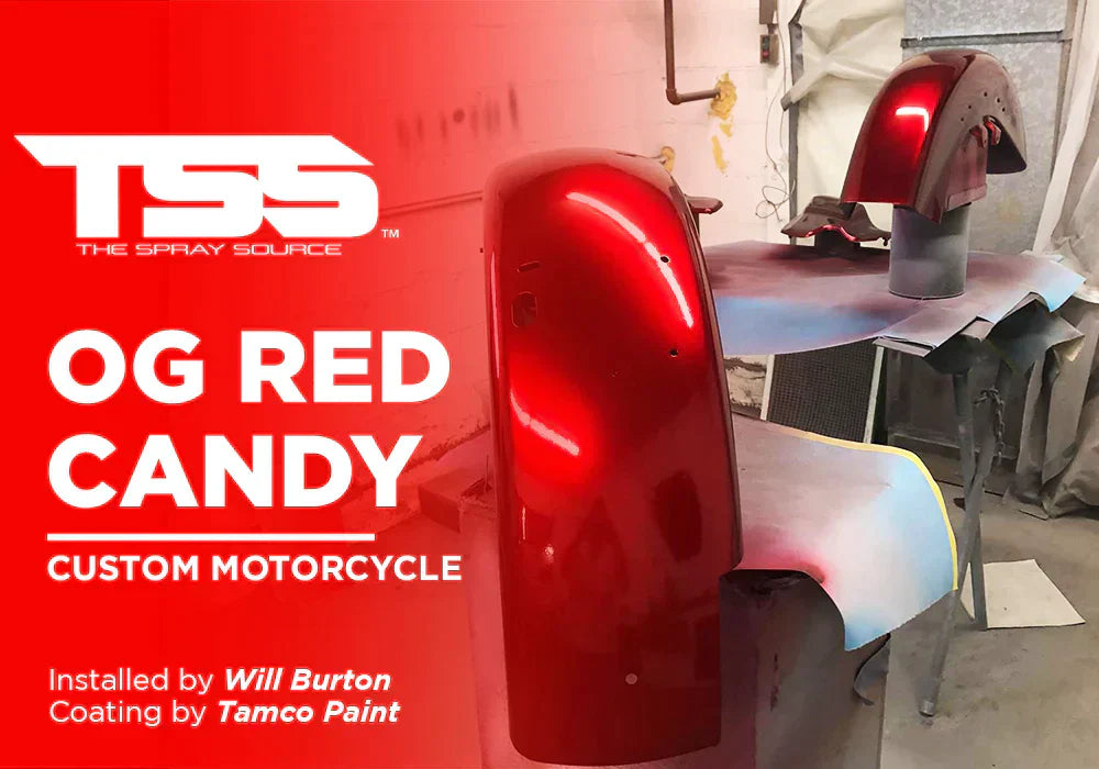 OG RED CANDY | TAMCO PAINT | CUSTOM MOTORCYCLE - The Spray Source