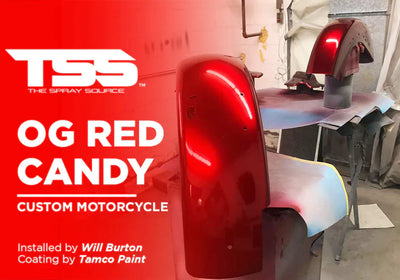 OG RED CANDY | TAMCO PAINT | CUSTOM MOTORCYCLE