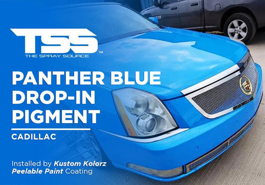 PANTHER BLUE DROP-IN PIGMENT | PEELABLE PAINT | CADILLAC - The Spray Source