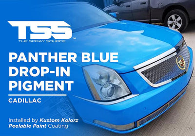 PANTHER BLUE DROP-IN PIGMENT | PEELABLE PAINT | CADILLAC