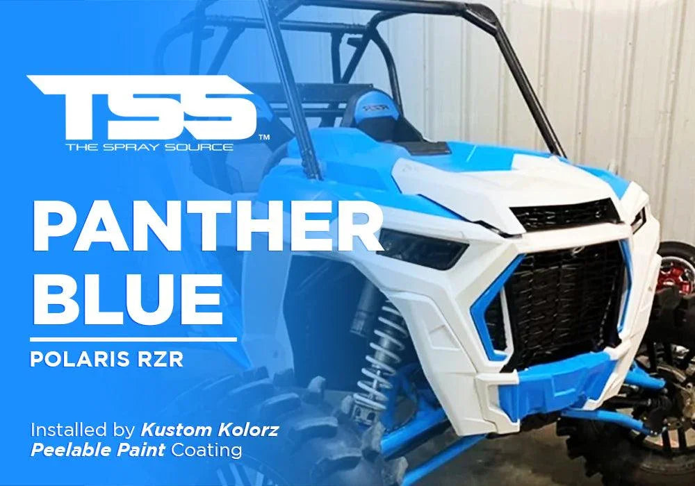 PANTHER BLUE | PEELABLE PAINT | POLARIS RZR - The Spray Source