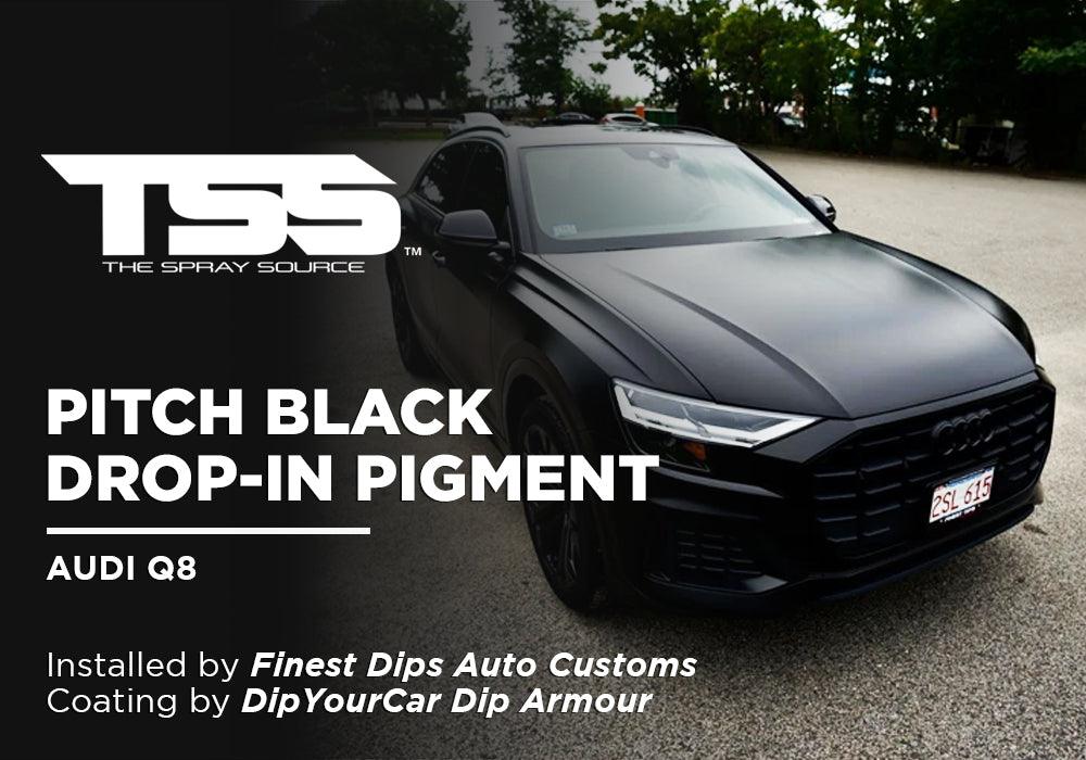 PITCH BLACK DROP-IN PIGMENT | DIPYOURCAR | AUDI Q8 - The Spray Source