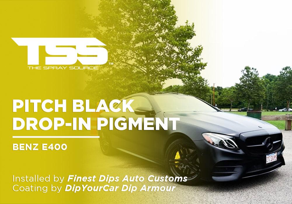 PITCH BLACK DROP-IN PIGMENT | DIPYOURCAR | BENZ E400 - The Spray Source