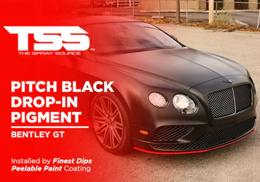 PITCH BLACK DROP-IN PIGMENT | PEELABLE PAINT | BENTLEY GT - The Spray Source
