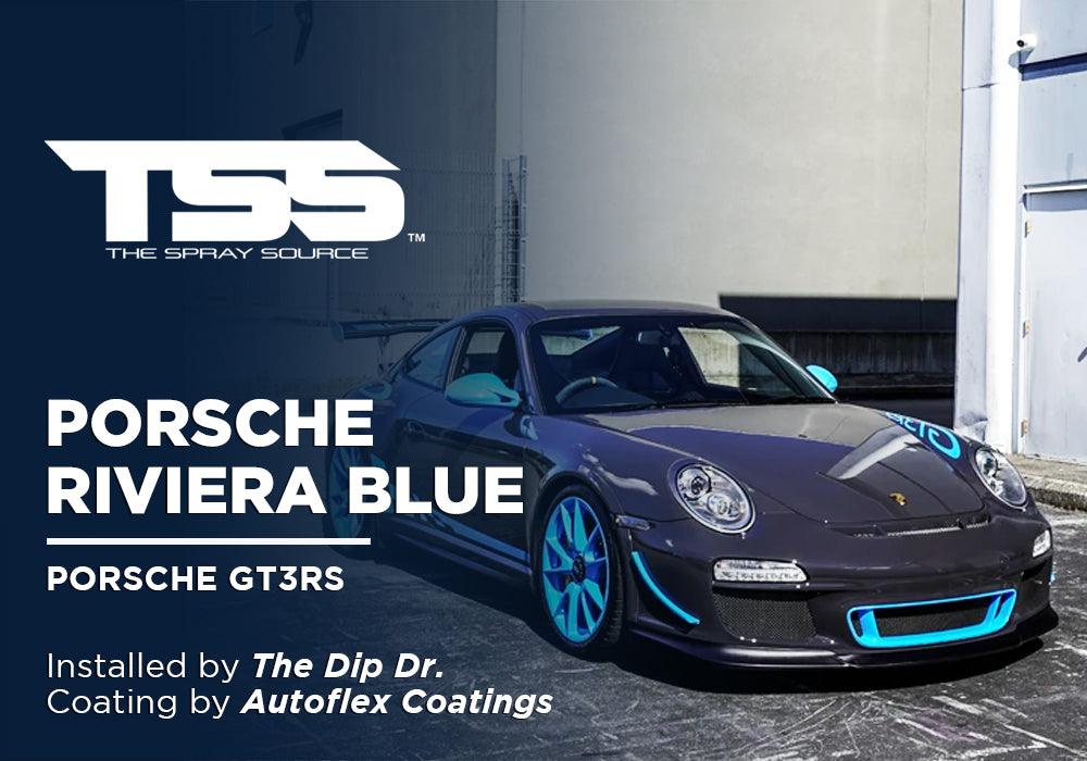 PORSCHE RIVIERA BLUE | AUTOFLEX COATINGS | PORSCHE GT3RS - The Spray Source