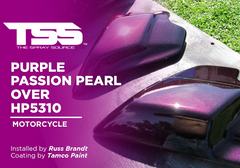 PURPLE PASSION PEARL OVER HP5310 | TAMCO PAINT | MOTORCYCLE - The Spray Source