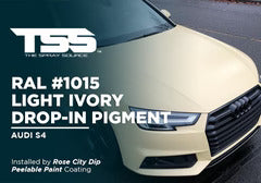 RAL #1015 Light Ivory Drop-In Pigment on Audi S4