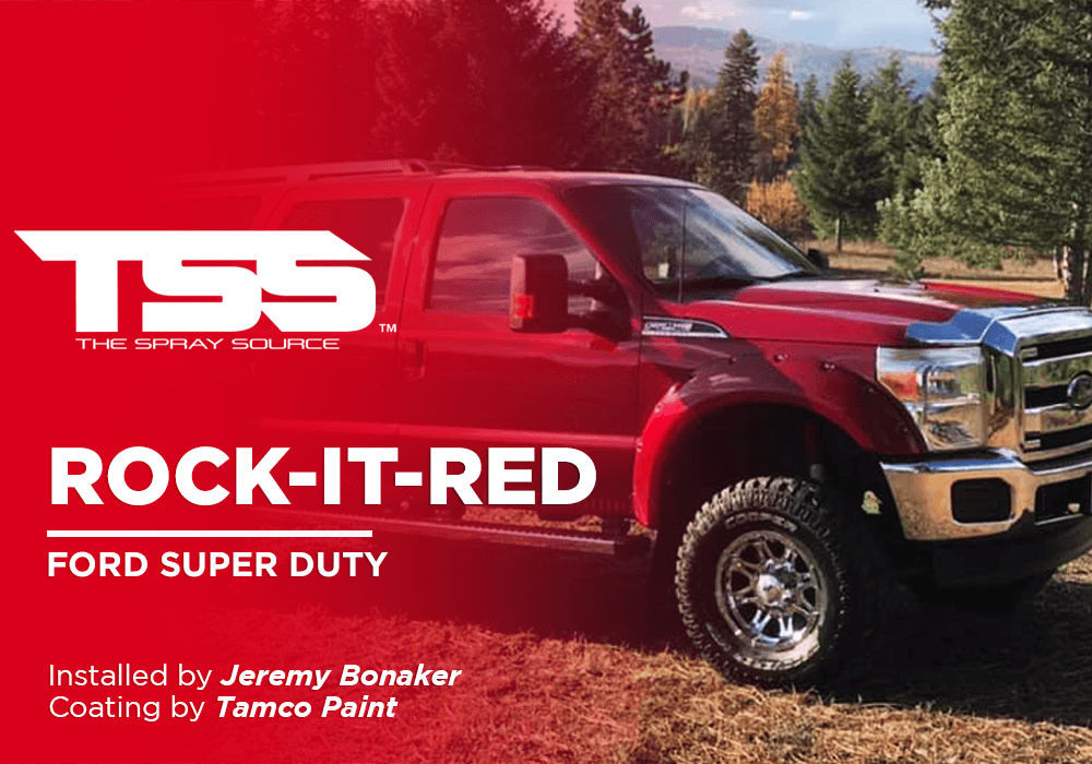 Rock-It-Red on Ford Super Duty