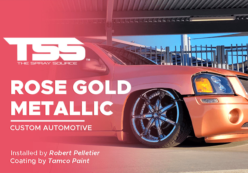 Rose Gold Metallic  on Custom Automotive