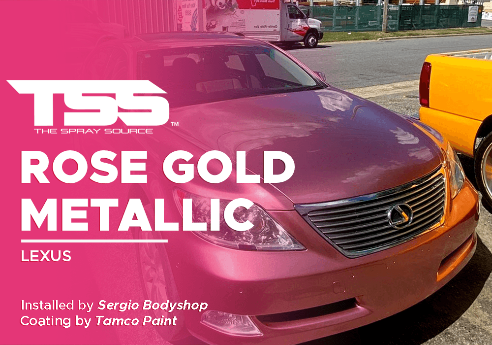 Rose Gold Metallic on Lexus