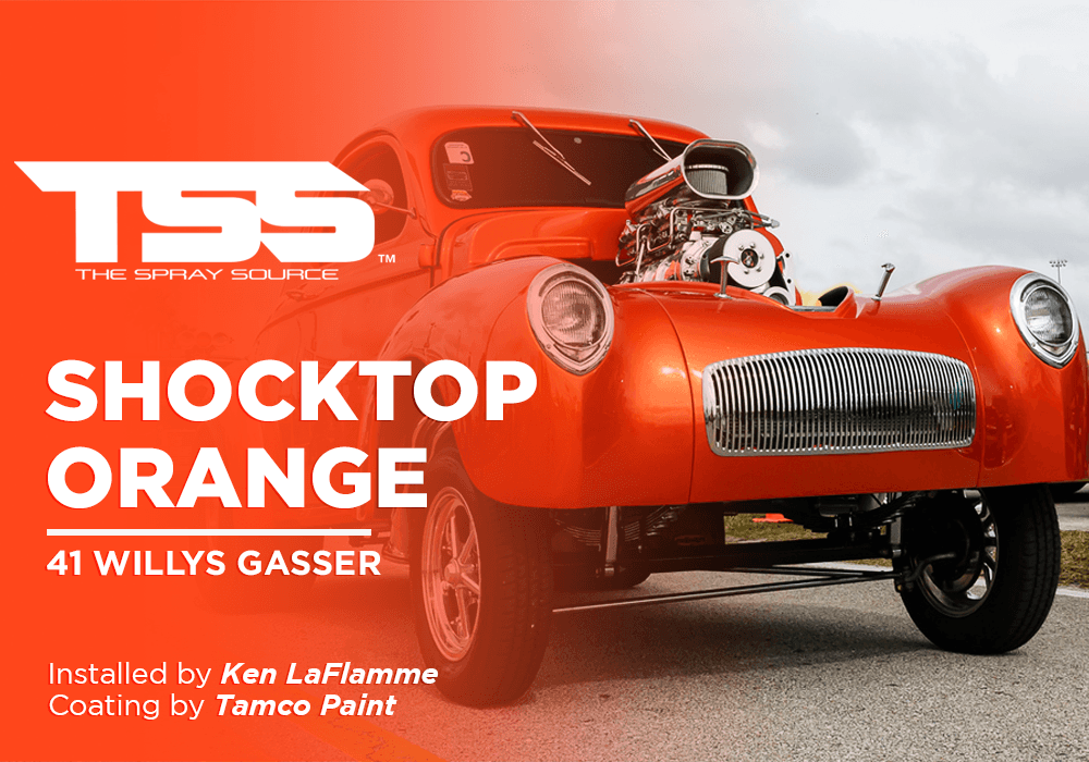 SHOCKTOP ORANGE | TAMCO PAINT | 41 WILLYS GASSER - The Spray Source