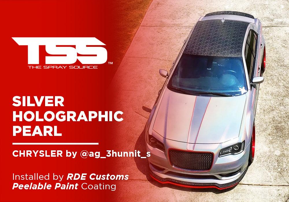 SILVER HOLOGRAPHIC PEARL | PEELABLE PAINT | CHRYSLER - The Spray Source