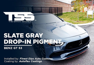 SLATE GRAY DROP-IN PIGMENT | AUTOFLEX COATINGS | BENZ GT 53