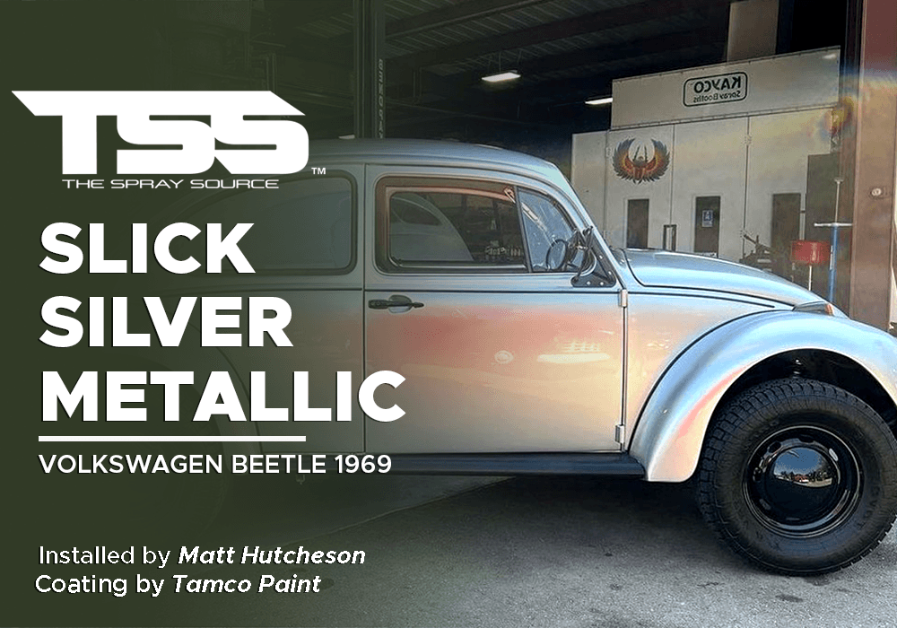 SLICK SILVER METALLIC | TAMCO PAINT | VOLKSWAGEN BEETLE 1969 - The Spray Source