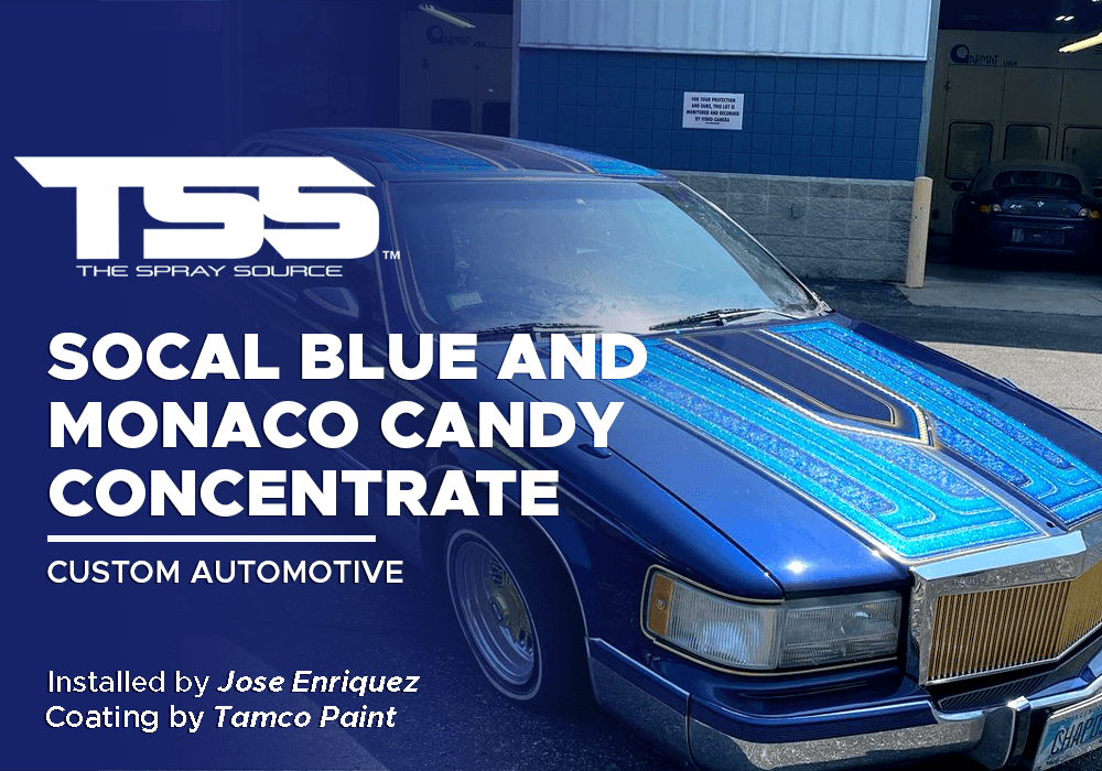 Socal Blue and Monaco Candy Concentrate | The Spray Source | Tamco Paint