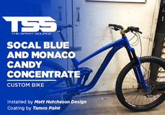 SOCAL BLUE AND MONACO CANDY CONCENTRATE | TAMCO PAINT | CUSTOM BIKE - The Spray Source