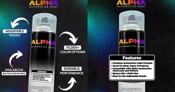 Our Alpha Automotive Spray Cans Just Got HUGE Upgrades for Epic DIY Finishes!