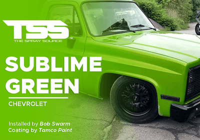 SUBLIME GREEN | TAMCO PAINT | CHEVROLET