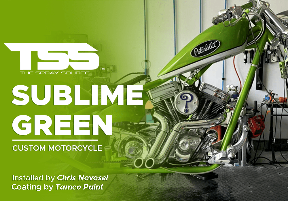 SUBLIME GREEN | TAMCO PAINT | CUSTOM MOTORCYCLE - The Spray Source