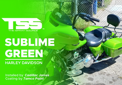 SUBLIME GREEN | TAMCO PAINT | HARLEY DAVIDSON