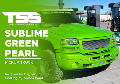 SUBLIME GREEN PEARL | TAMCO PAINT | PICKUP TRUCK