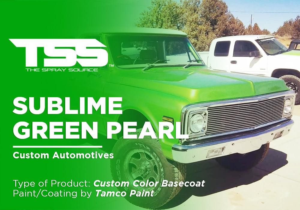 SUBLIME GREEN PEARL PROJECT PHOTOS - The Spray Source