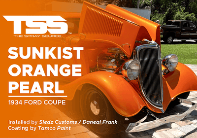 SUNKIST ORANGE PEARL | TAMCO PAINT | 1934 FORD COUPE
