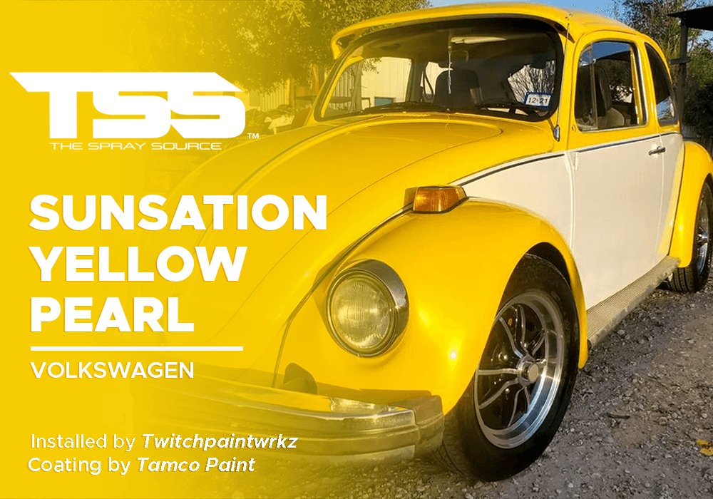 Sunsation Yellow Pearl on Volkswagen