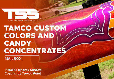TAMCO CUSTOM COLORS AND CANDY CONCENTRATES | TAMCO PAINT | MAILBOX