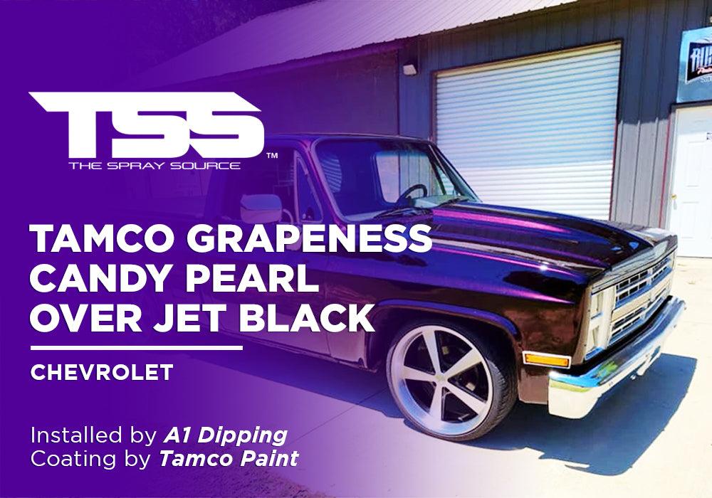 TAMCO GRAPENESS CANDY PEARL OVER JET BLACK | TAMCO PAINT | CHEVROLET - The Spray Source