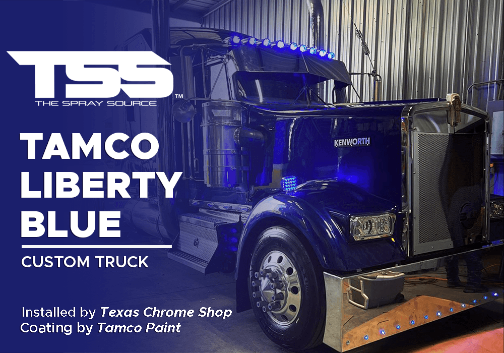 Tamco Liberty Blue on Custom Truck