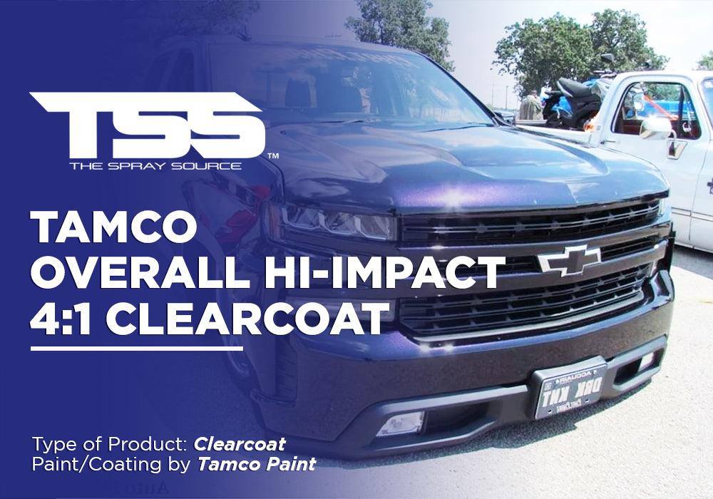 TAMCO OVERALL HI-IMPACT 4:1 CLEARCOAT PROJECT PHOTOS - The Spray Source