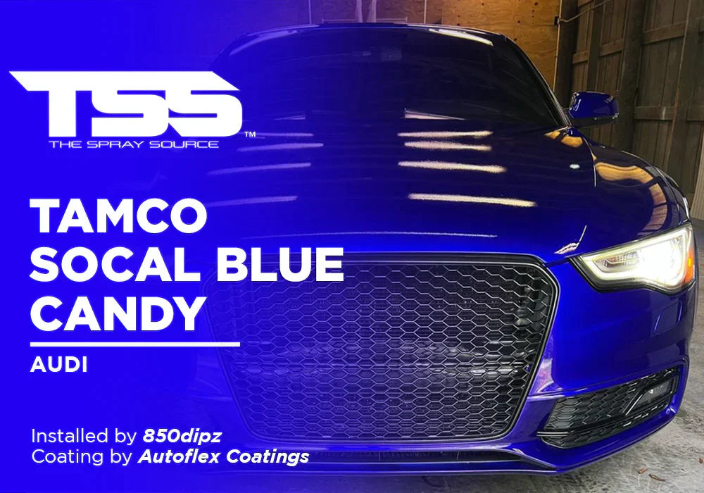 TAMCO SOCAL BLUE CANDY | AUTOFLEX COATINGS | AUDI - The Spray Source