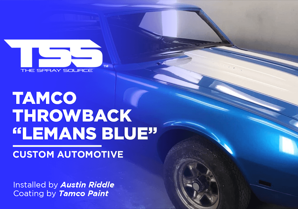 TAMCO THROWBACK “LEMANS BLUE” | TAMCO PAINT | CUSTOM AUTOMOTIVE - The Spray Source