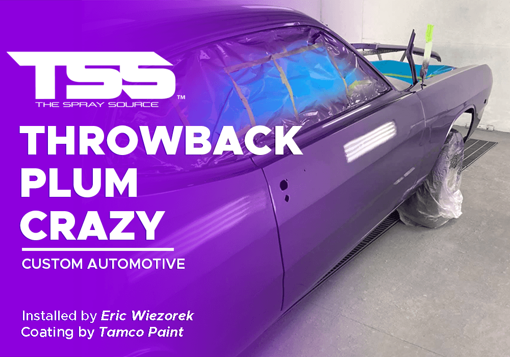 Throwback Plum Crazy on Custom Automotive