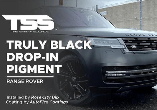 Truly Black Drop-In Pigment on Range Rover