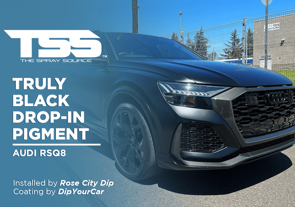 Truly Black Drop-In Pigment on Audi RSQ8