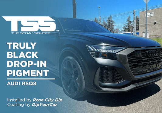 Truly Black Drop-In Pigment on Audi RSQ8