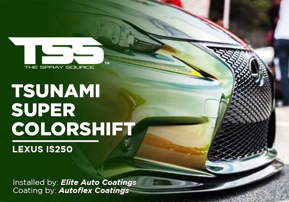 TSUNAMI SUPER COLORSHIFT | AUTOFLEX COATINGS | LEXUS IS250 - The Spray Source