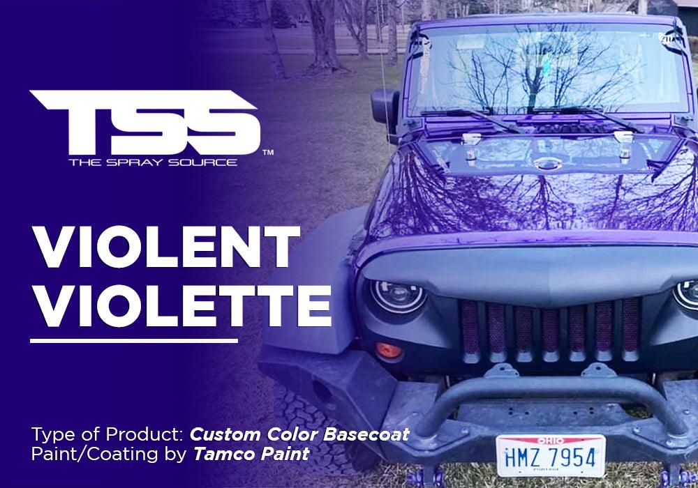 VIOLENT VIOLETTE PROJECT PHOTOS - The Spray Source