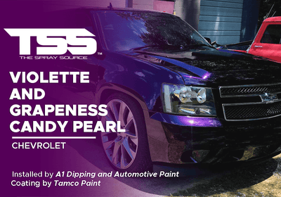 VIOLETTE AND GRAPENESS CANDY PEARL| TAMCO PAINT | CHEVROLET