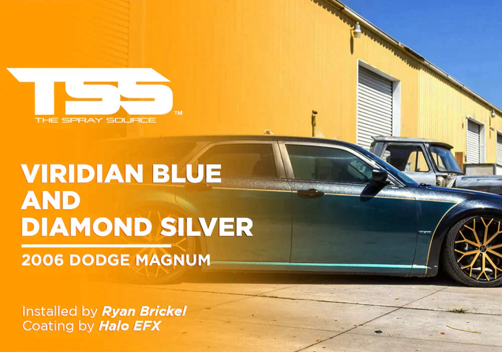 VIRIDIAN BLUE AND DIAMOND SILVER | HALO EFX | 2006 DODGE MAGNUM - The Spray Source