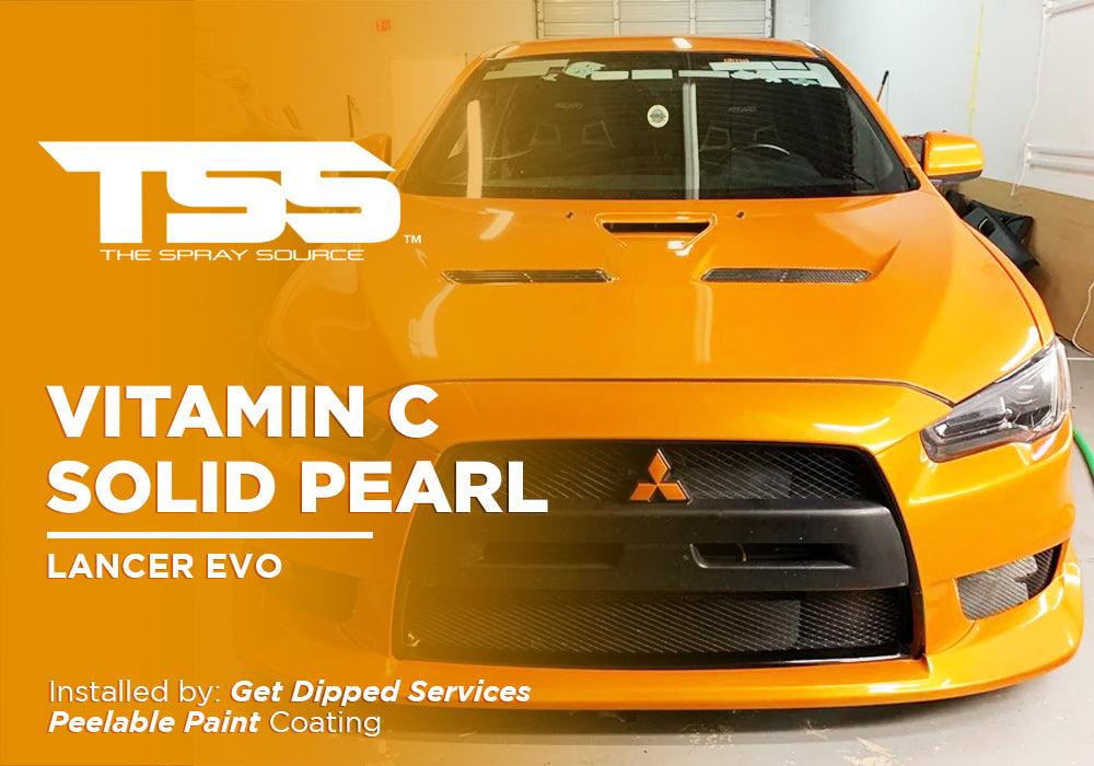 VITAMIN C SOLID PEARL | PEELABLE PAINT | LANCER EVO - The Spray Source