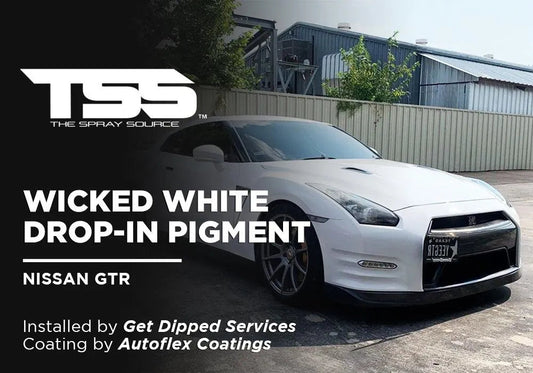 WICKED WHITE DROP-IN PIGMENT | AUTOFLEX COATINGS | NISSAN GTR - The Spray Source