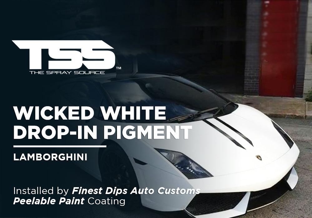 WICKED WHITE DROP-IN PIGMENT | PEELABLE PAINT | LAMBORGHINI - The Spray Source