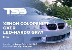 Xenon Colorshift over Leo-Nardo Gray on BMW