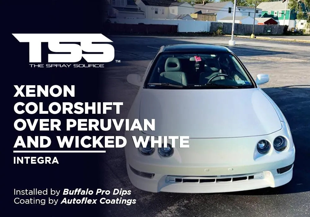 XENON COLORSHIFT OVER PERUVIAN AND WICKED WHITE | AUTOFLEX COATINGS | INTEGRA - The Spray Source