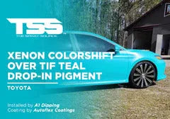Xenon Colorshift over Tif Teal on Toyota