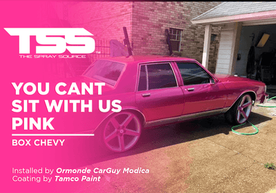 YOU CANT SIT WITH US PINK | TAMCO PAINT | BOX CHEVY